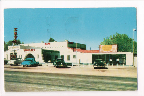 AZ, SALOME - Shefflers Cafe, Motel, Shefflers Aviary sign - E09003