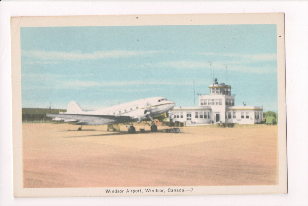 Canada - Windsor, ON - Airport postcard - A04037