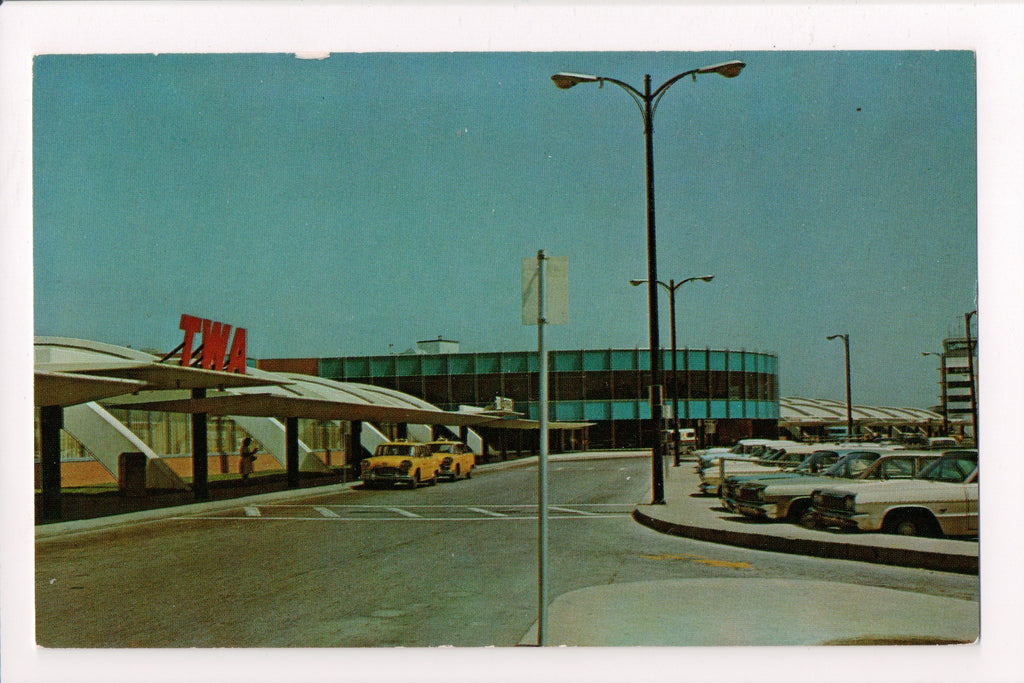 MO, Kansas City - Municipal Airport, New North Terminal Bldg, TWA - A06565