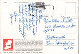 Foreign postcard - Dublin, Ireland - Irish International Aer Lingus plane, Airpo