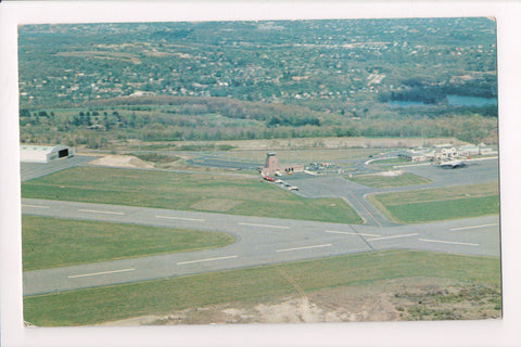 MA, Worcester - Municipal Airport - @1957 postcard - D05516