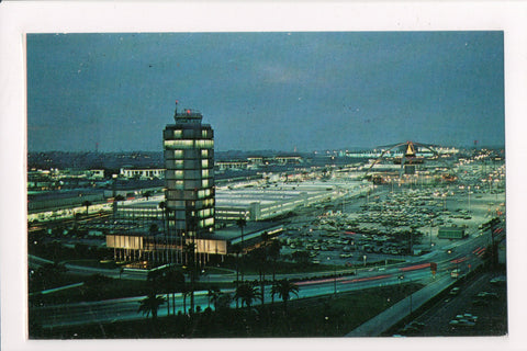 CA, LOS ANGELES - International Airport postcard - D06186