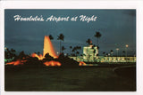 HI, Honolulu - New Airport at night postcard - E04197