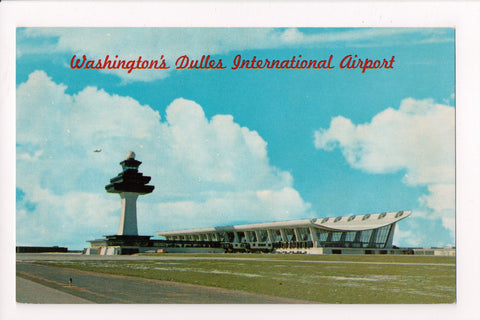 DC, Washington - Dulles International Airport postcard - J03268