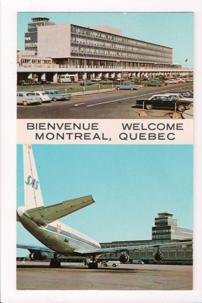 Canada - MONTREAL, QC - Montreal Airport Terminal Bldg (Original SOLD) - M-0289