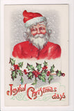 Xmas - Joyful Christmas Days - Short haired Santa, dbl breasted coat - @1910 - B