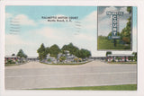SC, MYRTLE BEACH - Palmetto Motor Court - 1955 postcard - B05052