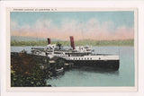 Ship Postcard - Steamer landing at Lewiston, NY (original SOLD) B05130
