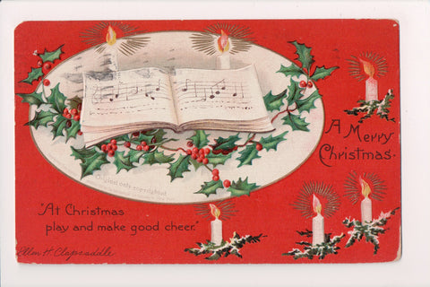 Xmas postcard - Christmas - Clapsaddle - B05177