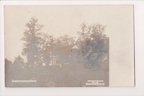 AL, ANNISTON - Oxford Lake, The Pavilion - Victor C Dry RPPC - B05471