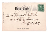 Misc - Military - Theodore Roosevelt president - @1907 info stats postcard - B0616
