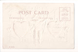 Valentine postcard - To my Valentine - bare angel swinging - B06414