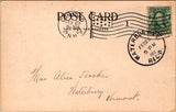 NH, Concord - St Paul School, Sheldon Library - 1906 postcard - B06644