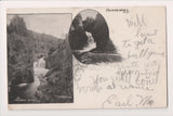 NY, DANNEMORA - High Falls, Saranac River - N L Burdick photographer - B06648