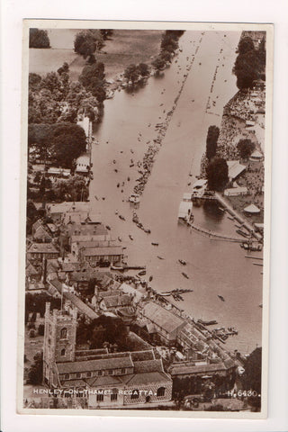 Foreign postcard - HENLEY on THAMES, Oxfordshire, England - RPPC - B08158