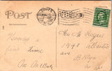 NJ, Dover - Mansion House building, men - 1910 postcard - B10017