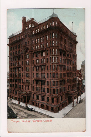 Canada - TORONTO, ON - Temple Building postcard - B11026