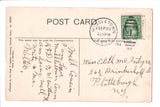 VT, SWANTON - Soldiers Monument, canon and balls postcard - B11127