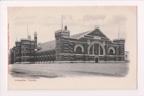 Canada - TORONTO, ON - Armouries postcard B11210