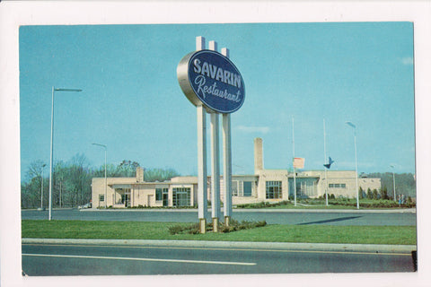 CT, MADISON - Savarin Restaurant postcard - B17196