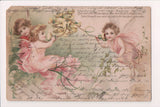 Fantasy - Fairies - OLD 1901 Clapsaddle from Germany (original SOLD) B18005