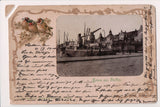 Foreign postcard - STETTIN, Germany - Gruss aus Stettin, Freihafen - B18009