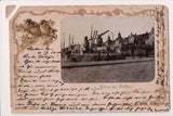 Foreign postcard - Germany - Gruss aus Stettin, Freihafen - B18009