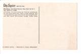 NY, NEW YORK CITY - City Squire Motor Inn postcard - B18121