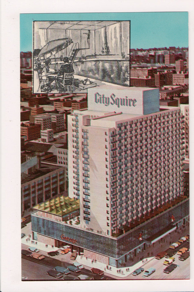 NY, New York City - City Squire Motor Inn postcard - B18121