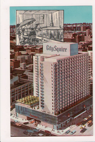 NY, NEW YORK CITY - City Squire Motor Inn postcard - B18121