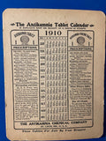 People - Female postcard - Pretty Woman - Antikamnia Tablets 1910 Calendar - BP0