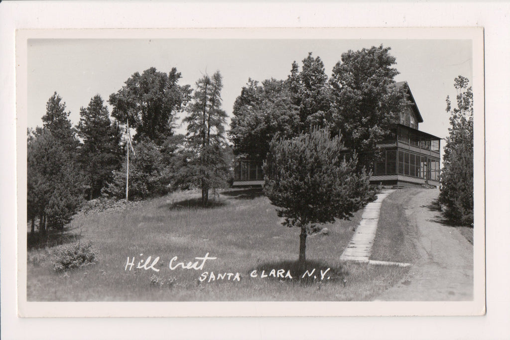 NY, SANTA CLARA - Hill Crest postcard - RPPC - BP0066