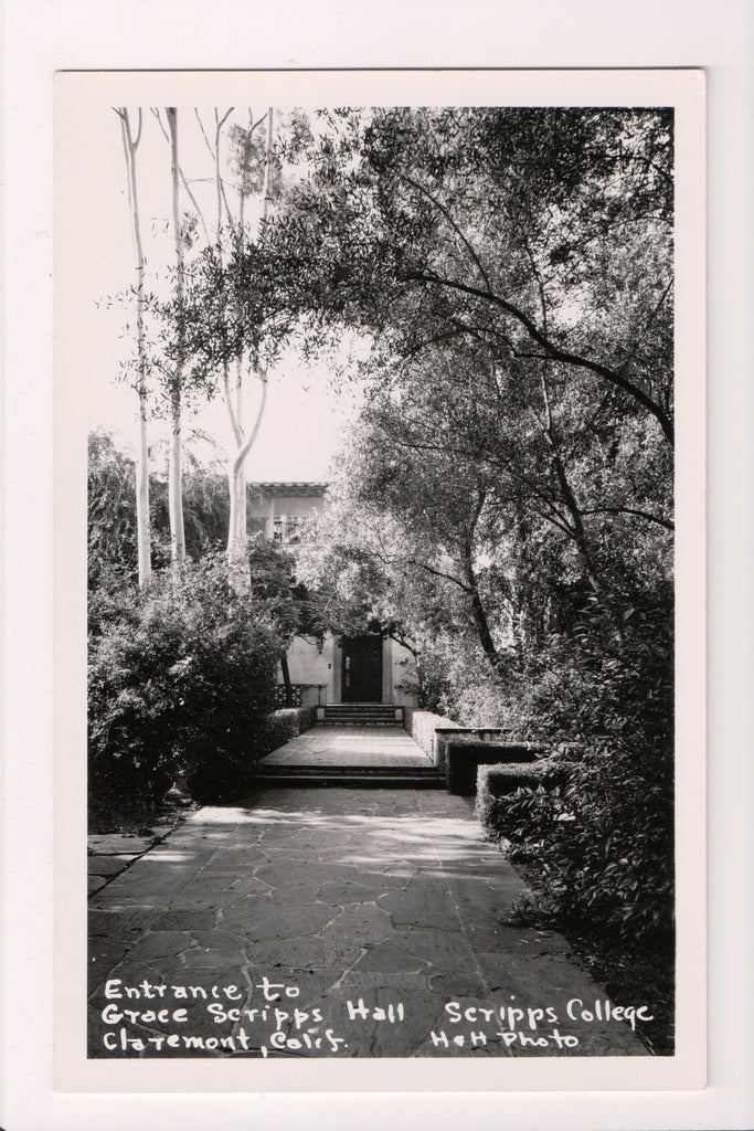 CA, CLAREMONT - Grace Scripps Hall entrance (original SOLD) BP0073