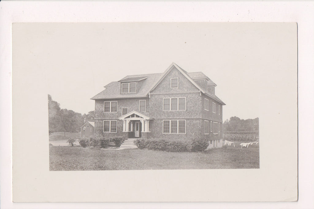 MA, SHIRLEY - Boys Industrial School RPPC abt 1920 (original SOLD) BP0075