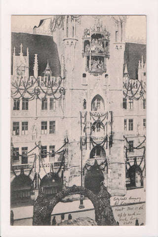 Foreign postcard - MUNCHEN, Germany - Munich - town Hall - BR0008
