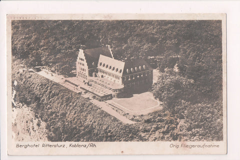 Foreign postcard - Koblenz/RH - Berghotel Rittersturz Germany RPPC - BR0010