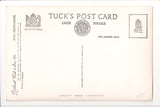 Foreign postcard - Edmonton, London - Church St w/signs - Tuck RPPC - BR0013
