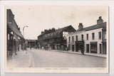 Foreign postcard - EDMONTON, London - Church St w/signs - Tuck RPPC - BR0013