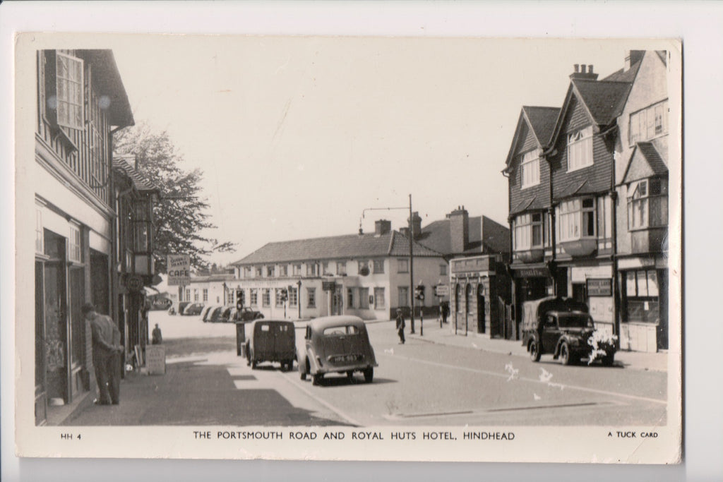 Foreign postcard - HINDHEAD, London - Royal Hut Hotel - Tuck RPPC - BR0014