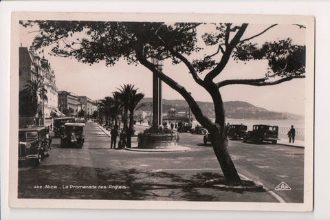 Foreign postcard - NICE, France - Promenade des Anglais RPPC - BR0018