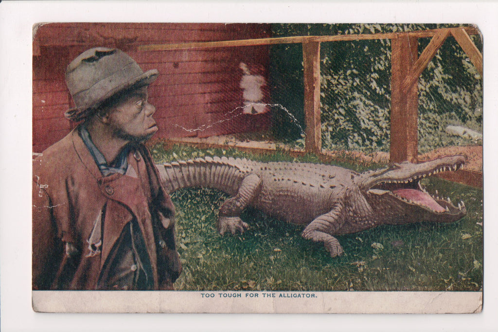Black Americana - Vintage African American postcard (original SOLD) - D18027