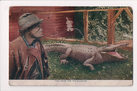 Black Americana - Vintage African American postcard (original SOLD) - D18027