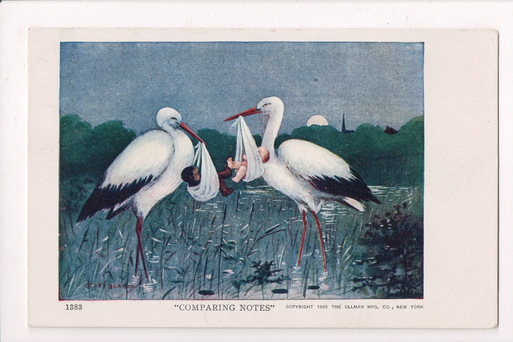 Black Americana - Vintage African American postcard (original SOLD) - E05060-GRT