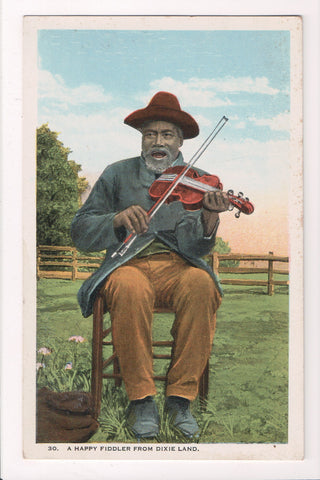 Black Americana - Vintage African American postcard (original SOLD) - T00194