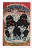 Black Americana - Vintage African American postcard (original SOLD) - C17701