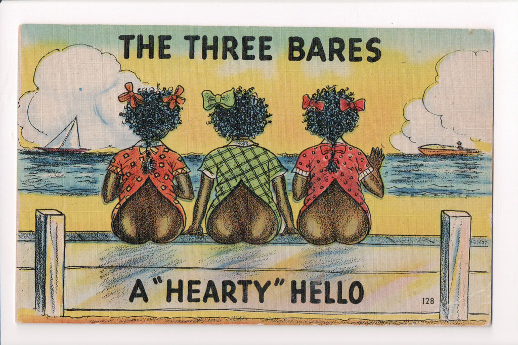 Black Americana - Vintage African American postcard - C17935