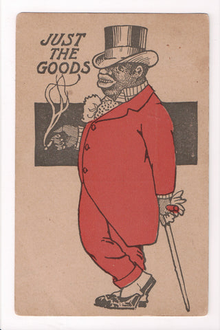 Black Americana - Vintage African American postcard (original SOLD) - E09103