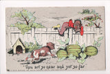 Black Americana - Vintage African American postcard (original SOLD) - E09130