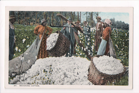 Black Americana - Vintage African American postcard - E10559