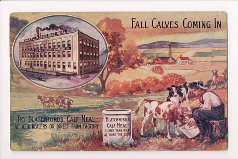 IL, Waukegan - BLATCHFORDS CALF MEAL Advertisement - MB0794